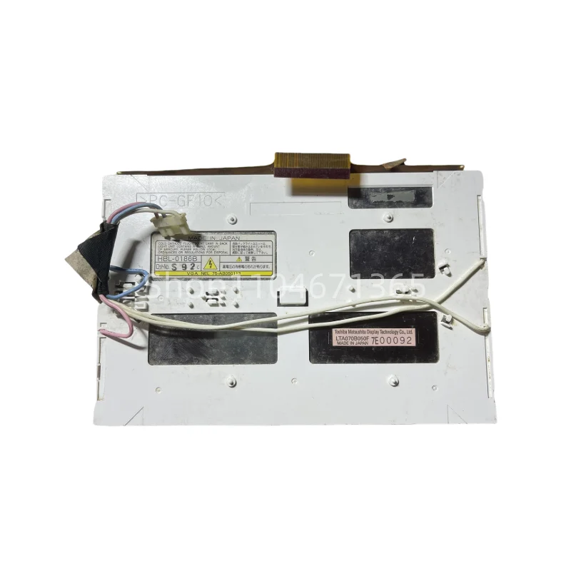 LCD Screen LTA070B050F 7-inch LCD Display Module for Lexus GX470 Land Cruiser Toyota 4700 Reiz (05-09 ) Car Navigation LCD Panel
LCD Screen LTA070B050F 7-inch LCD Display Module for Lexus GX470 Land Cruiser Toyota 4700 Reiz (05-09 ) Car Navigation LCD Panel