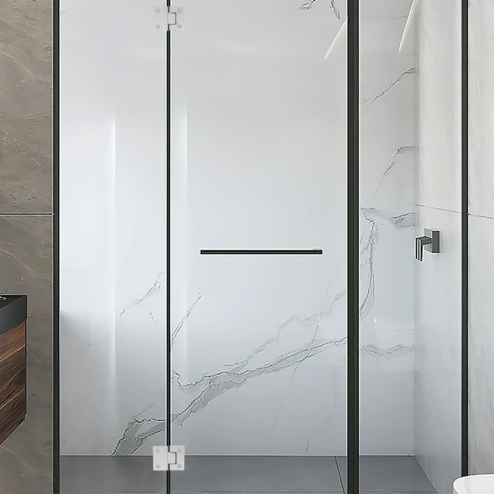 Shower Door Hinges Stainless Steel Glass Clamp Bathroom Partition Hardware Easy Install Long Lasting Reliable Grip Smooth Quiet
Shower Door Hinges Stainless Steel Glass Clamp Bathroom Partition Hardware Easy Install Long Lasting Reliable Grip Smooth Quiet