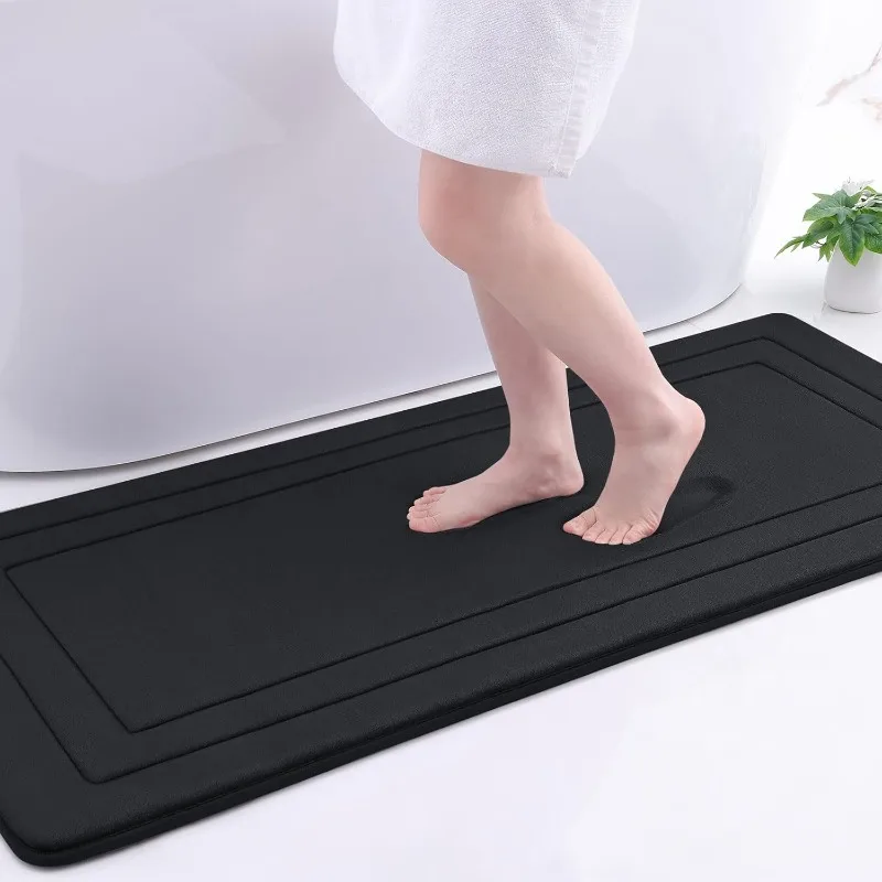 Memory Foam Bathroom Rug Mat 54x24, Ultra Soft and Absorbent Bath Mat, Machine Wash Dry
Memory Foam Bathroom Rug Mat 54x24, Ultra Soft and Absorbent Bath Mat, Machine Wash Dry