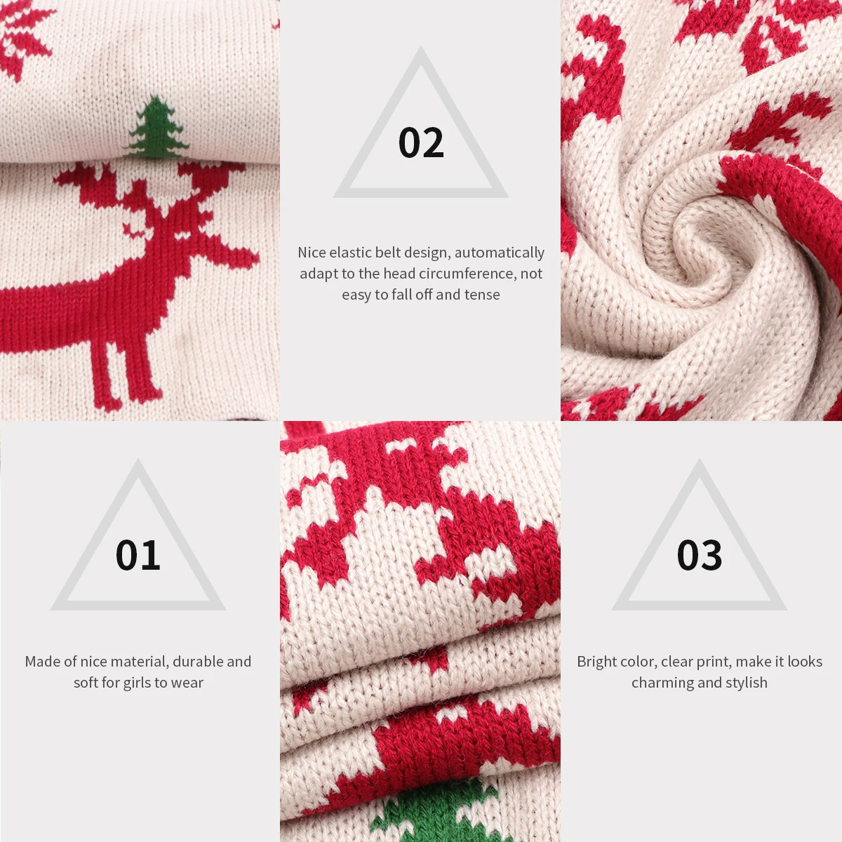 Warm Scarf Acrylic Shawl Knitted Lovely Printed Christmas Decor Bright Color Clear Print Women Girls Style Practical Gift
Warm Scarf Acrylic Shawl Knitted Lovely Printed Christmas Decor Bright Color Clear Print Women Girls Style Practical Gift