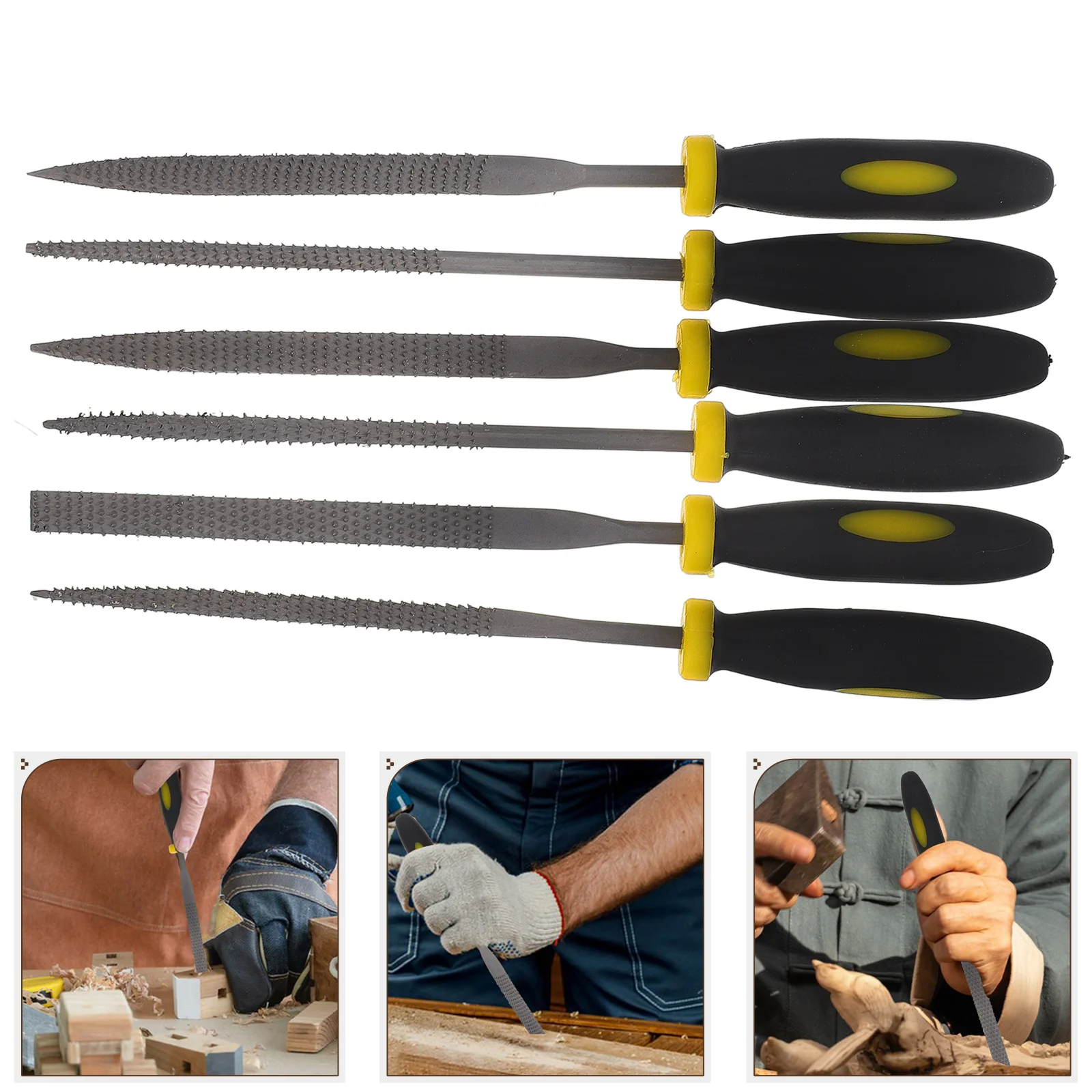 6pcs Wood File Set 180x5mm Comfortable Hand Grip Handles Mini Wood Rasp File Tools wood rasp tool
6pcs Wood File Set 180x5mm Comfortable Hand Grip Handles Mini Wood Rasp File Tools wood rasp tool