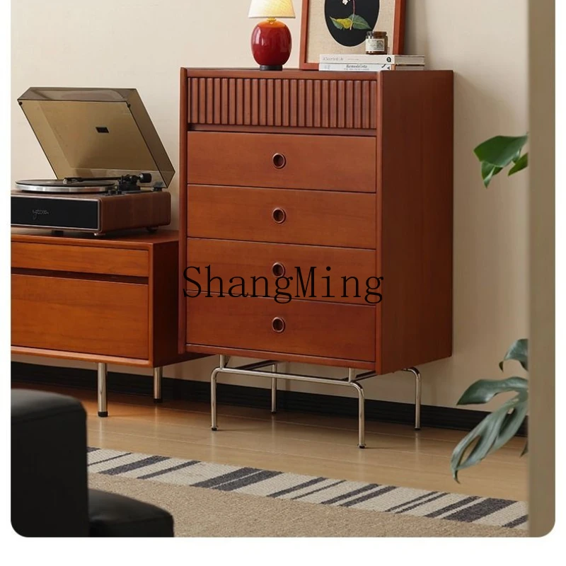 ZYH retro small apartment bedroom storage large capacity multi-functional storage cabinet
ZYH retro small apartment bedroom storage large capacity multi-functional storage cabinet