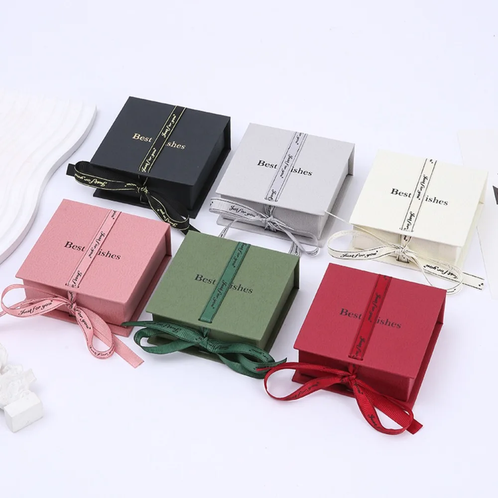 Flip-Top Jewelry Packaging Bag Exquisite Luxury Bow Tied Jewelry Box Storage Solid Color Small Jewelry Box
Flip-Top Jewelry Packaging Bag Exquisite Luxury Bow Tied Jewelry Box Storage Solid Color Small Jewelry Box