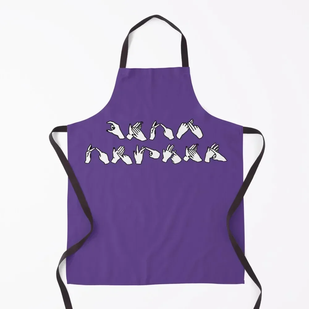 Chef Elisha - BSL / AUSLAN Apron Kitchens Woman chef for man Kitchen For Man Things For The Home Apron 
Chef Elisha - BSL / AUSLAN Apron Kitchens Woman chef for man Kitchen For Man Things For The Home Apron