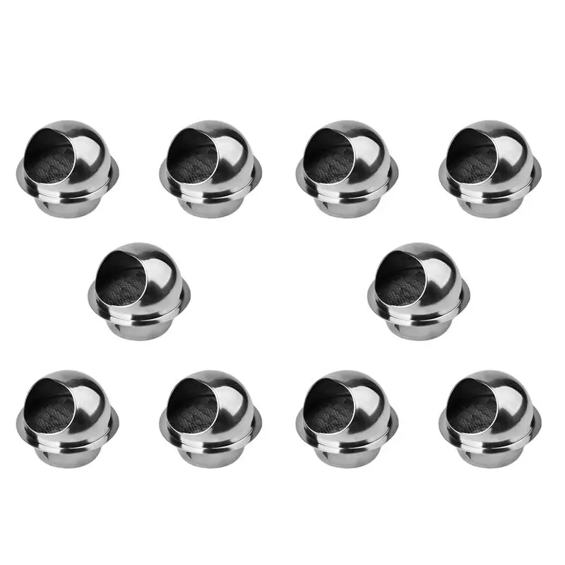 New 10X 304 Stainless Steel Air Vent Round Grille Ventilation Cover Wall Vent Outlet 4 Inch
New 10X 304 Stainless Steel Air Vent Round Grille Ventilation Cover Wall Vent Outlet 4 Inch
