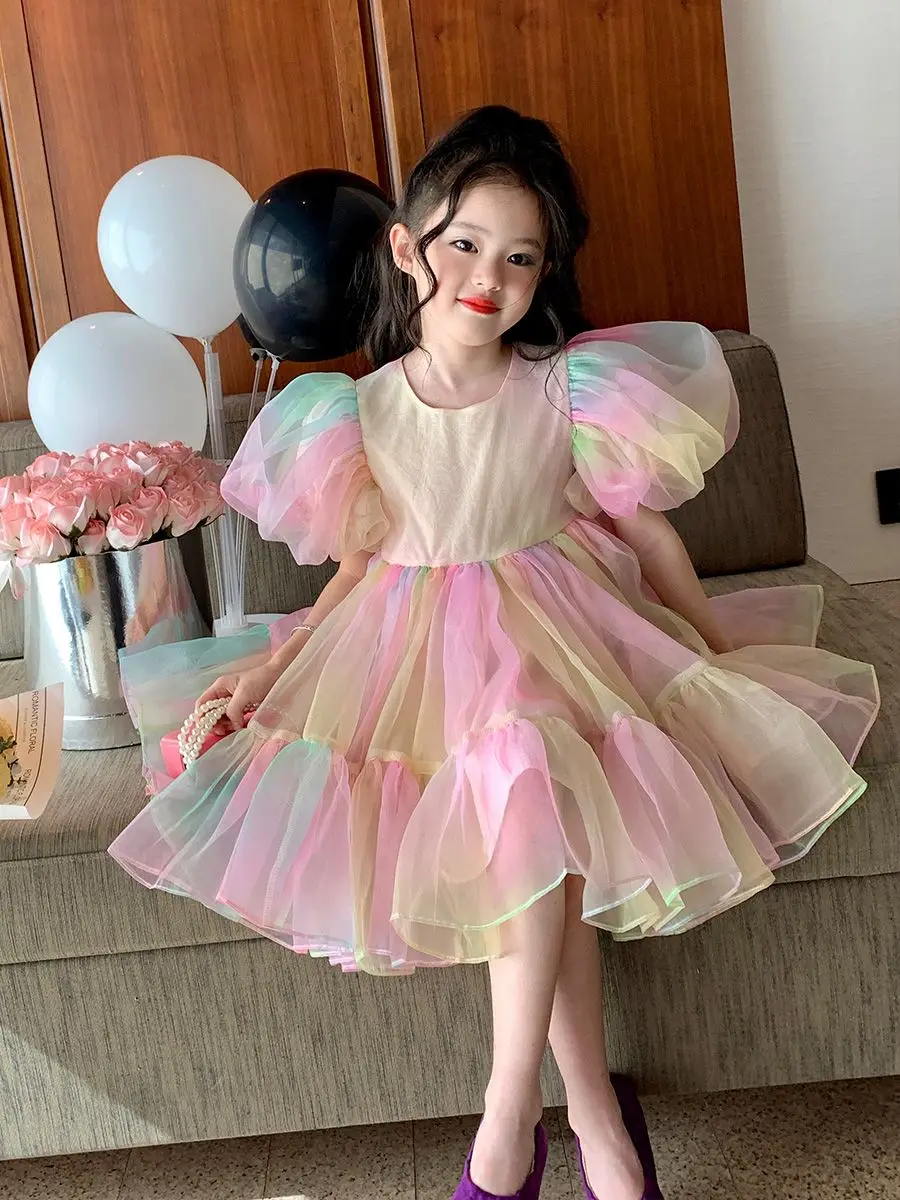 2023 Summer New Light Luxury Fashion Girls Princess Dress Children Comfortable Casual Dress Boutique Clothing Simple Style
2023 Summer New Light Luxury Fashion Girls Princess Dress Children Comfortable Casual Dress Boutique Clothing Simple Style