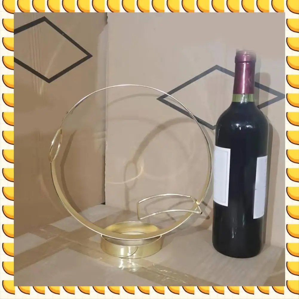 BAAU Tabletop Wine Bottle Holder Stand Freestanding Wine Rack Artistic Geometric Decorative Wine Display For Countertop
BAAU Tabletop Wine Bottle Holder Stand Freestanding Wine Rack Artistic Geometric Decorative Wine Display For Countertop