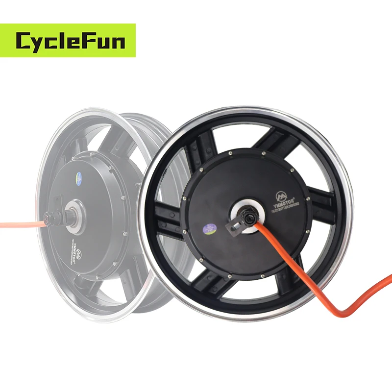 YMMOTOR 17*3.5inch 2KW 72V HY V2 Brushless In-Wheel 2000W Hub Motor For Electric Motorcycle
YMMOTOR 17*3.5inch 2KW 72V HY V2 Brushless In-Wheel 2000W Hub Motor For Electric Motorcycle