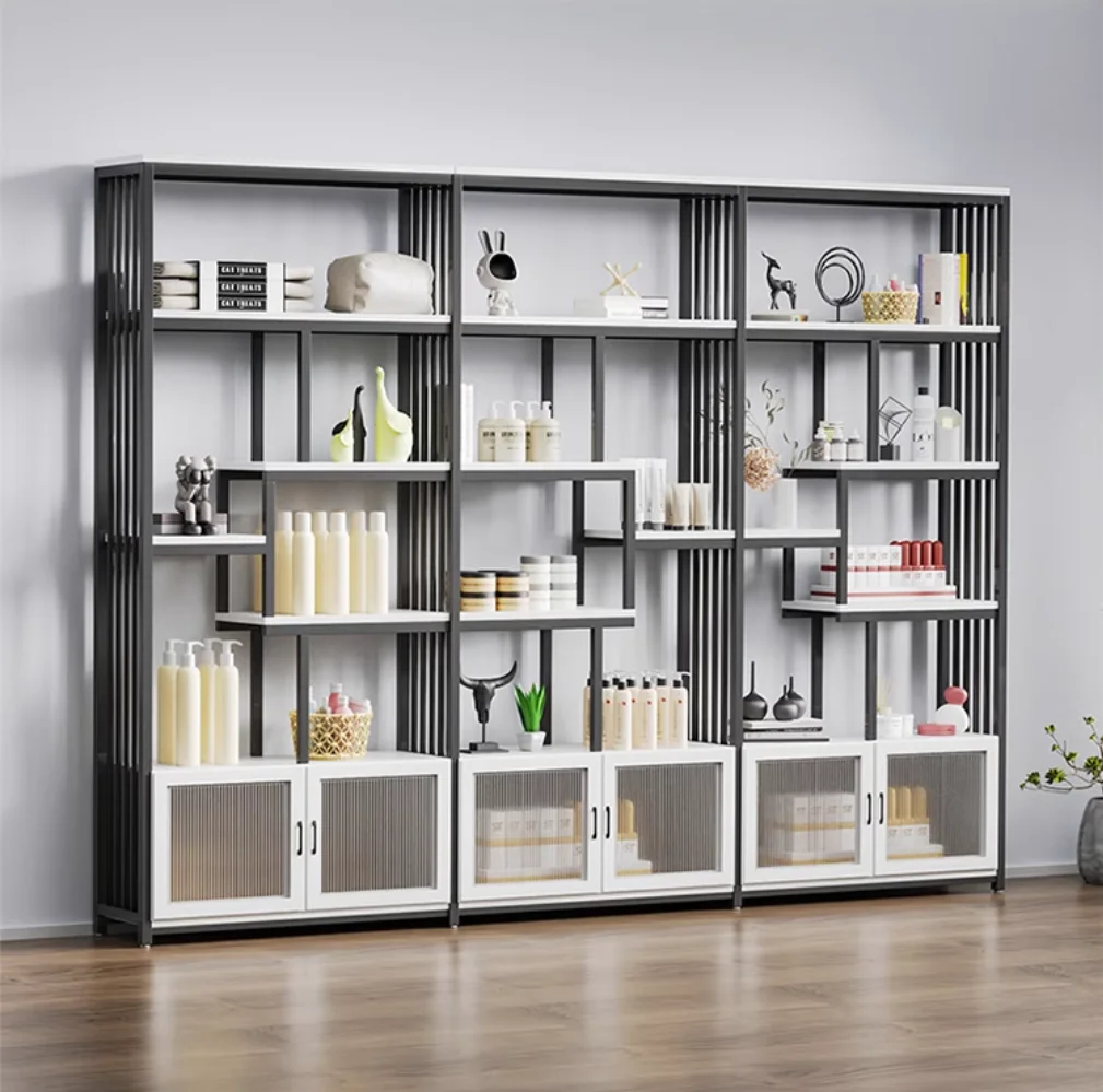 Shelf product display rack Light luxury multi-layer shelf sample beauty salon display rack commercial floor display case
Shelf product display rack Light luxury multi-layer shelf sample beauty salon display rack commercial floor display case