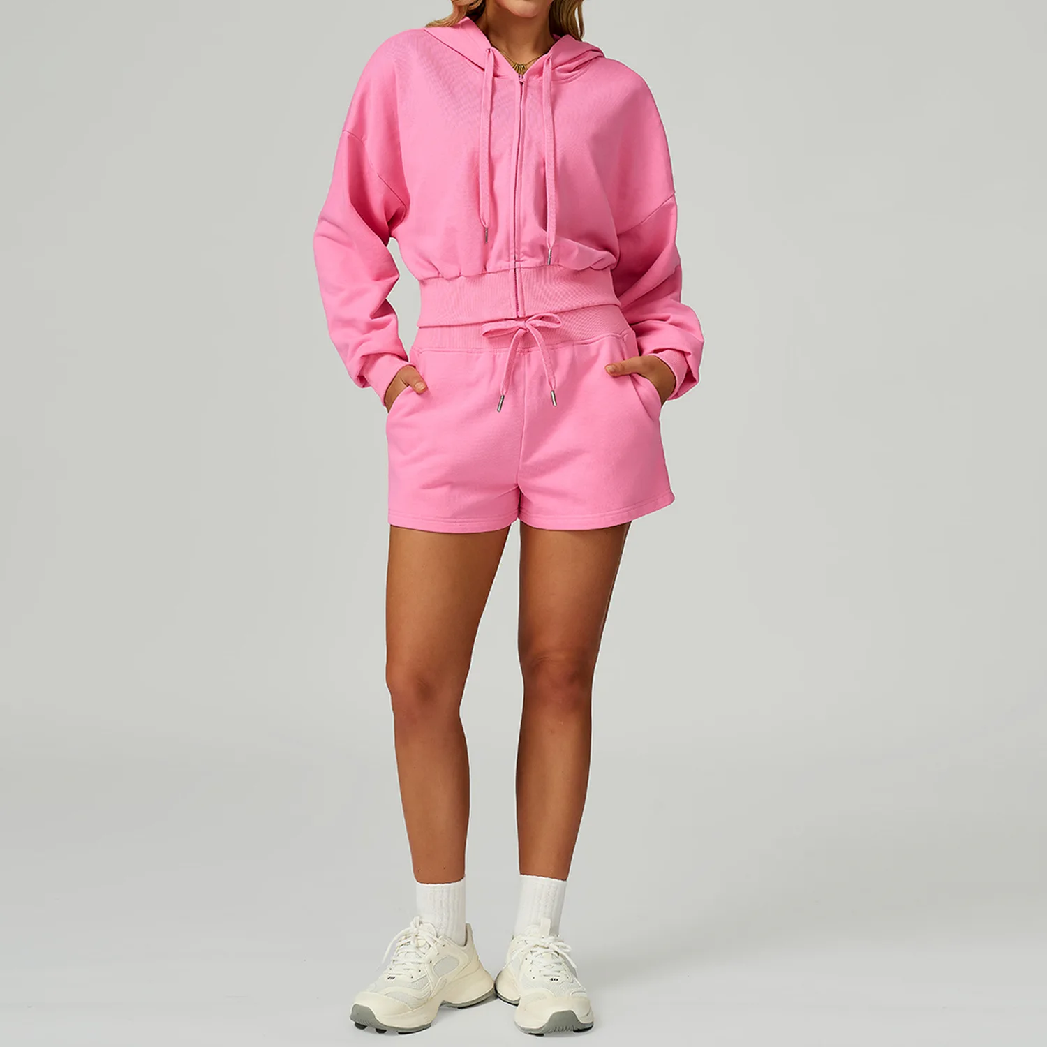 New Winter 2 Pieces Sports Suit Hooded Casual Loose Sweatshirt Long Sleeve Outdoor Running Yoga Set Sportswear Women Gym Clothes
New Winter 2 Pieces Sports Suit Hooded Casual Loose Sweatshirt Long Sleeve Outdoor Running Yoga Set Sportswear Women Gym Clothes