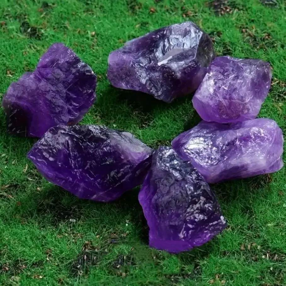 Natural Crystal Amethyst Raw Stones Purple Rough Quartz Crystals Reiki Healing Energy Gemstone Mineral Specimen Home Decoration
Natural Crystal Amethyst Raw Stones Purple Rough Quartz Crystals Reiki Healing Energy Gemstone Mineral Specimen Home Decoration