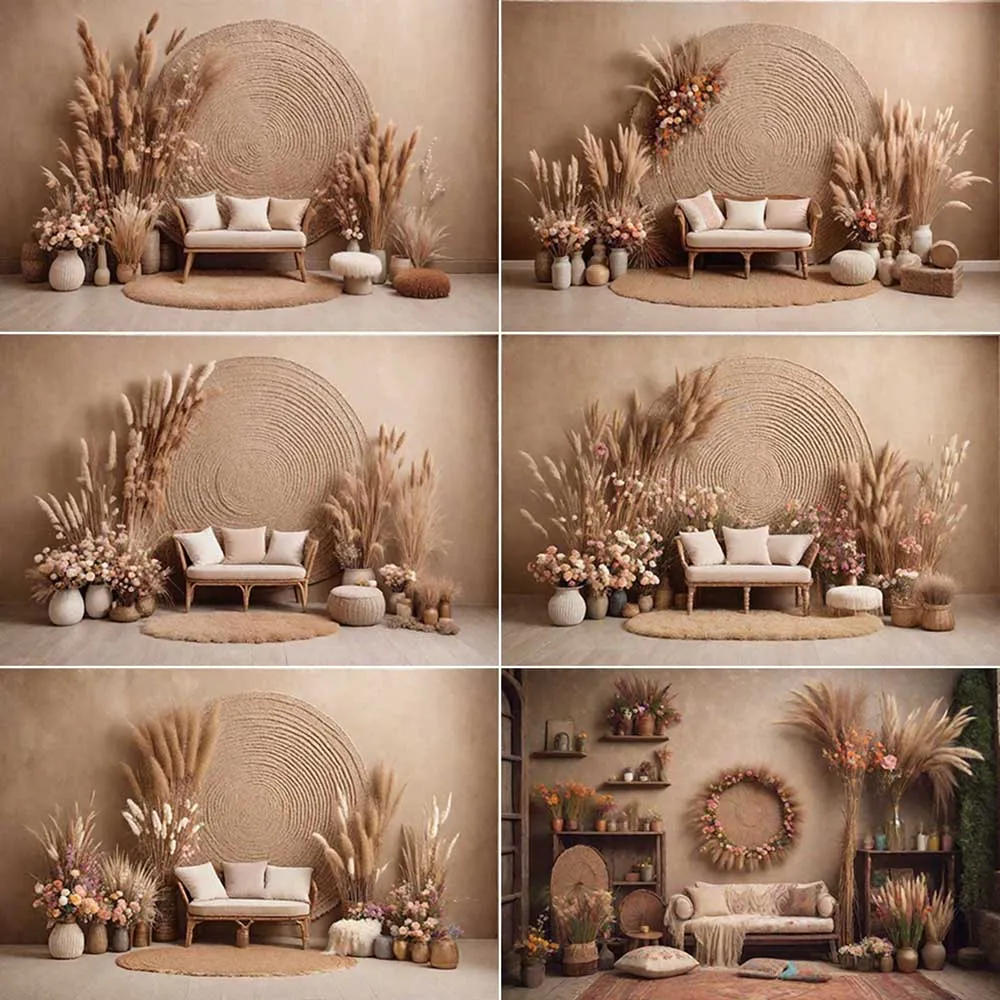 MOON.QG Boho Autumn Birthday Party Photography Backdrop Flower Thatch Thanksgiving Photozone Background Children Studio Supplies
MOON.QG Boho Autumn Birthday Party Photography Backdrop Flower Thatch Thanksgiving Photozone Background Children Studio Supplies