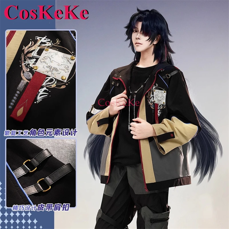 CosKeKe Blade/Trailblazer Stelle Cosplay Game Honkai: Star Rail Costume Derivative Product Fashion Overalls Coat Daily Wear New
CosKeKe Blade/Trailblazer Stelle Cosplay Game Honkai: Star Rail Costume Derivative Product Fashion Overalls Coat Daily Wear New