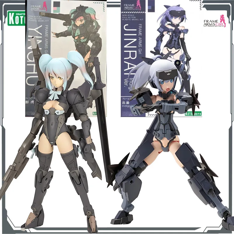 Kotobukiya Original FRAME ARMS GIR YINGHU&JINRAI Indigo Ver. Anime Action Figure Assembly Model Toys Model Gifts for Boys
Kotobukiya Original FRAME ARMS GIR YINGHU&JINRAI Indigo Ver. Anime Action Figure Assembly Model Toys Model Gifts for Boys