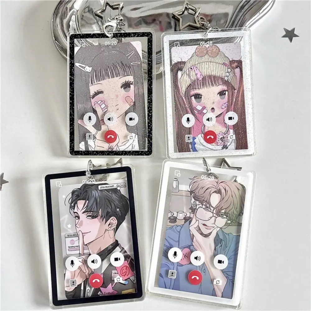 Trend Video Call Background Photo Card Sleeve 3inch with Keychains K-Pop Idol Photo Card Storage Case Card Holder Girls
Trend Video Call Background Photo Card Sleeve 3inch with Keychains K-Pop Idol Photo Card Storage Case Card Holder Girls