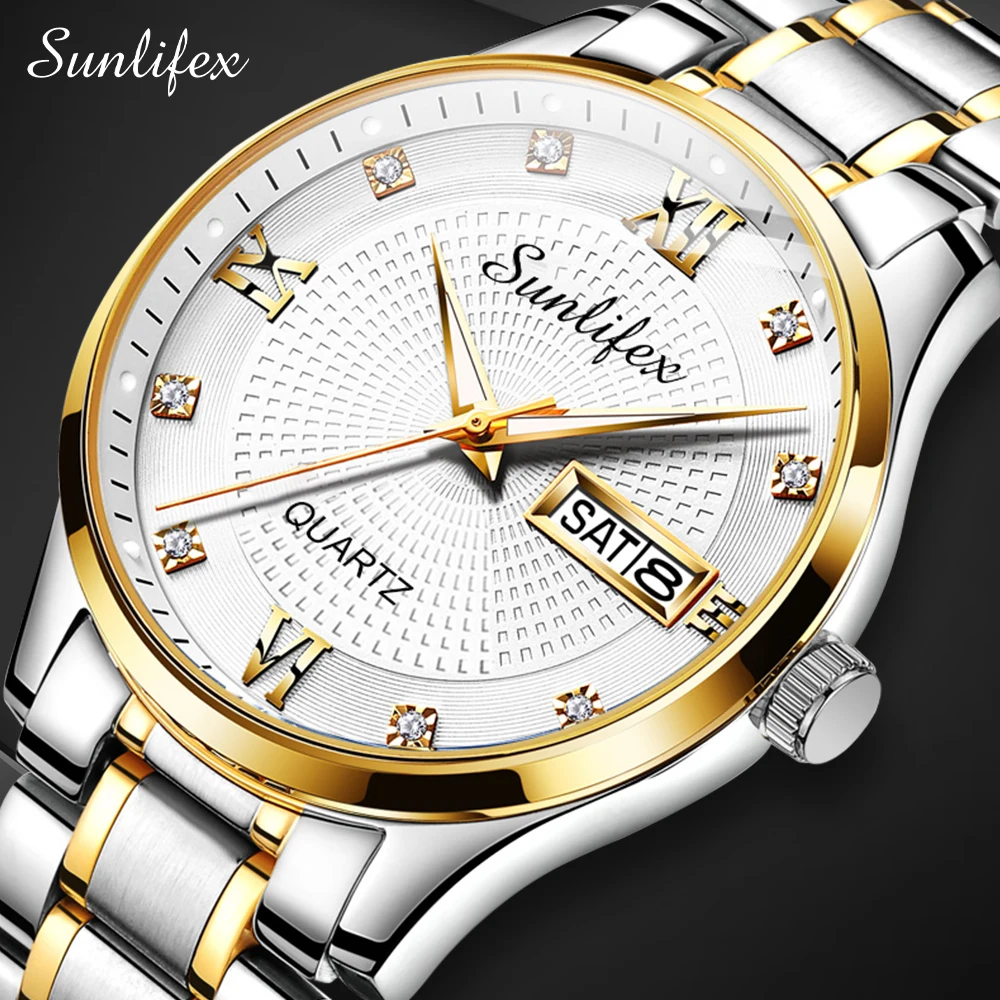 Традиционные деловые мужские часы Sunlifex 2024, простые и повседневные кварцевые часы для отдыха
Традиционные деловые мужские часы Sunlifex 2024, простые и повседневные кварцевые часы для отдыха