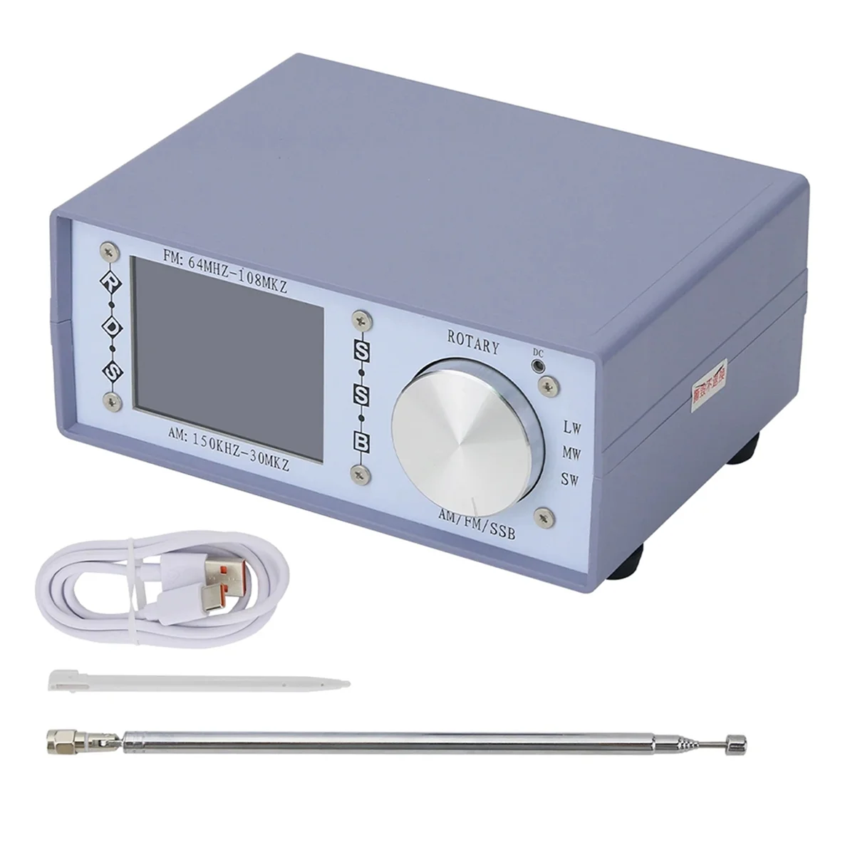 ATS25-Desk SI4732 Вседиапазонный радиоприемник FM/SSB/SW/MW/LW Полнодиапазонное радио с сенсорным экраном
ATS25-Desk SI4732 Вседиапазонный радиоприемник FM/SSB/SW/MW/LW Полнодиапазонное радио с сенсорным экраном