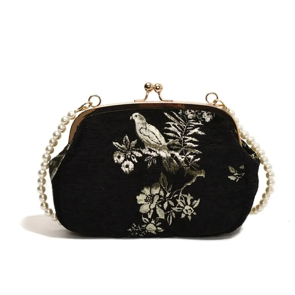 Retro Embroidered Chinese Style Handbag Canvas Pearl Chain Hanfu Embroidery Handbag Shoulder Bag Purses Cheongsam Bag Women
Retro Embroidered Chinese Style Handbag Canvas Pearl Chain Hanfu Embroidery Handbag Shoulder Bag Purses Cheongsam Bag Women