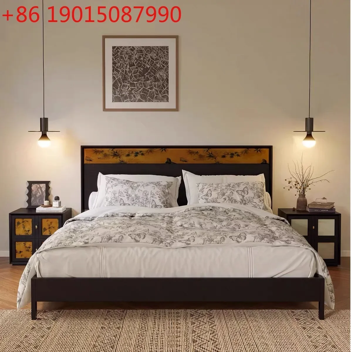French bedroom solid wood bed retro double antique creative wedding fragrant cloud Internet celebrity
French bedroom solid wood bed retro double antique creative wedding fragrant cloud Internet celebrity