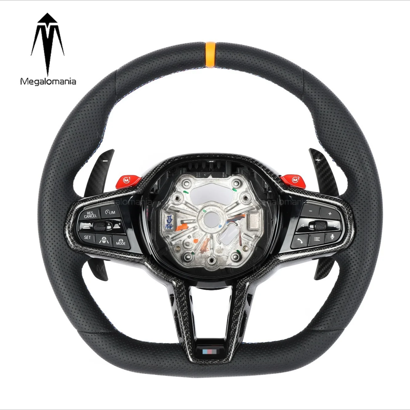 2025 M4 Facelift Style Flat Bottom Carbon Fiber Alcantara Custom Steering Wheel for BMW G Series M2 G87 M3 G80 M4 G82 G42 G20
2025 M4 Facelift Style Flat Bottom Carbon Fiber Alcantara Custom Steering Wheel for BMW G Series M2 G87 M3 G80 M4 G82 G42 G20
