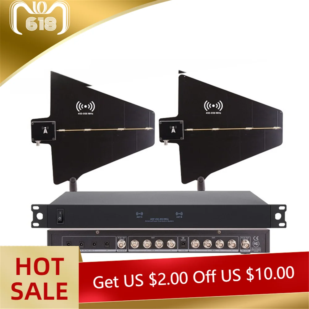 M8 Antenna amplifier 8 Channel Power Distributor System Super Wideband UHF 450-950MHz For Wireless MIC Stage DJ karaoke
M8 Antenna amplifier 8 Channel Power Distributor System Super Wideband UHF 450-950MHz For Wireless MIC Stage DJ karaoke