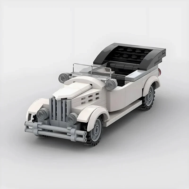 MOC convertible supercar vintage car model children's puzzle handmade creative small particle building block toy set gift
MOC convertible supercar vintage car model children's puzzle handmade creative small particle building block toy set gift