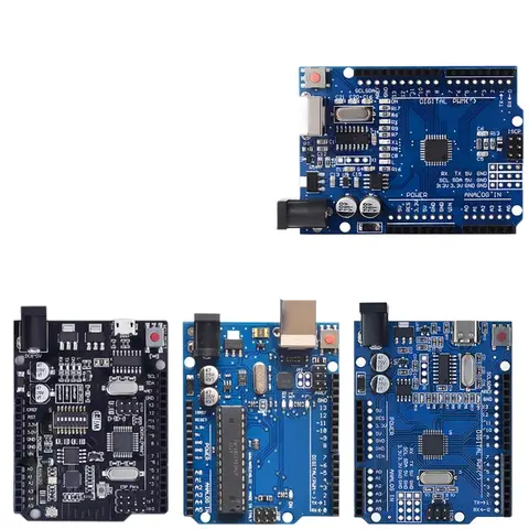 UNO R3 Official ATMEGA16U2/UNO+WiFi R3 MEGA328P Chip CH340G For Arduino UNO R3 Development Board WeMos ESP8266 USB/TYPE-C/Micro