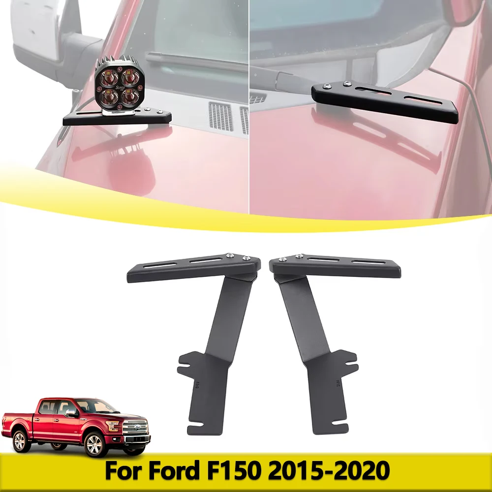 Hood Light Bracket For Ford F150 2015-2019 2020 Front Hood Light Mount Spotlight Support Holder Exterior Accessories Modified
Hood Light Bracket For Ford F150 2015-2019 2020 Front Hood Light Mount Spotlight Support Holder Exterior Accessories Modified