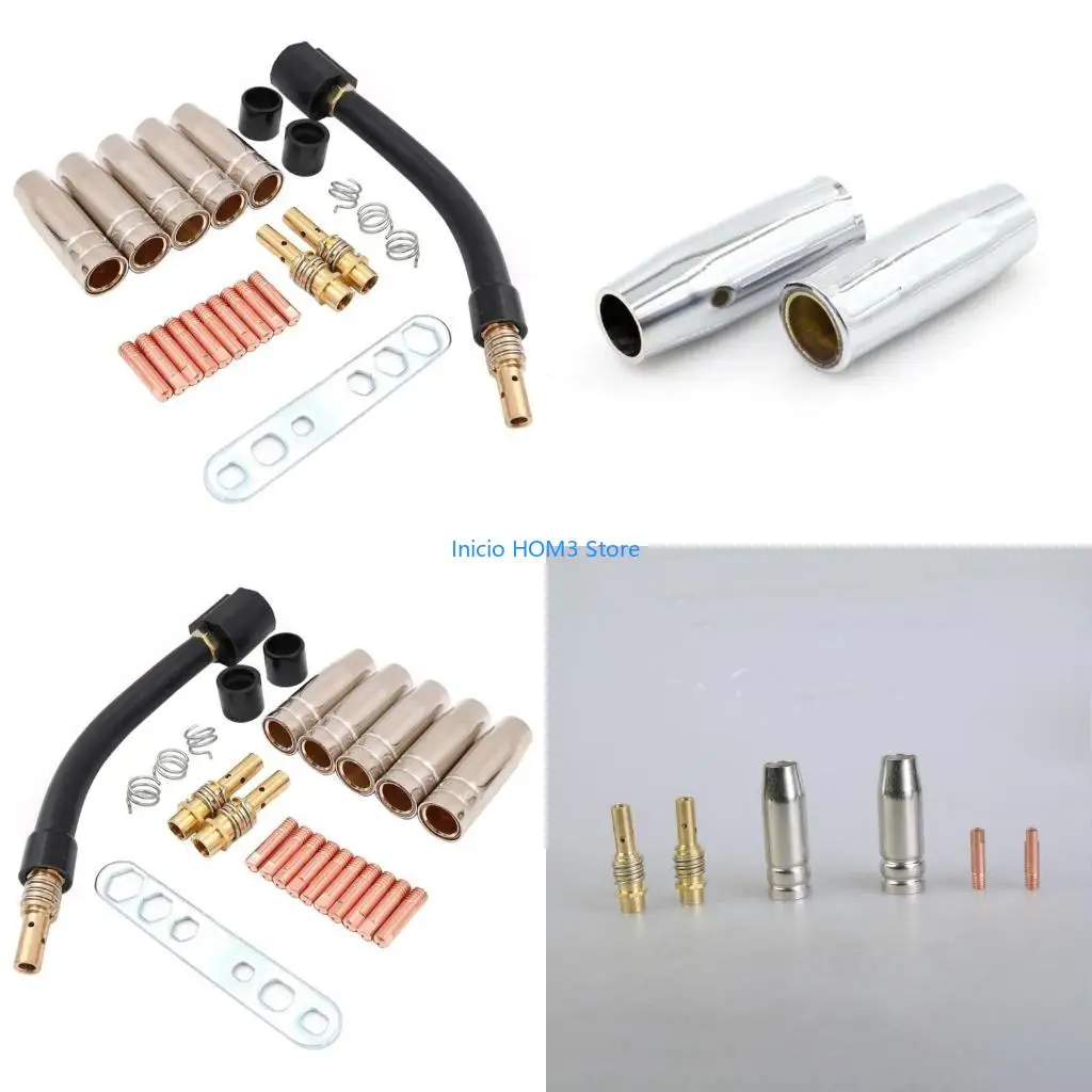 A5YD 24Piece Welding for 15AK MIG Torch Featuring Nozzle Tip & Contact Tip Holder
A5YD 24Piece Welding for 15AK MIG Torch Featuring Nozzle Tip & Contact Tip Holder