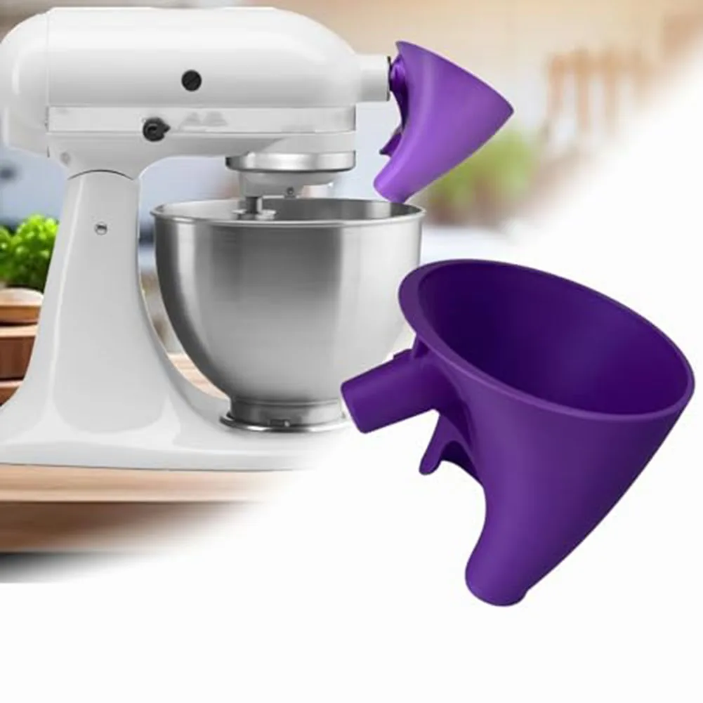 EasyPour Funnel with 30 Degree Opening for Kitchen Aid Artisan KSM150 Mixer Fits Mixing Bowls with 222mm Outer Diameter
EasyPour Funnel with 30 Degree Opening for Kitchen Aid Artisan KSM150 Mixer Fits Mixing Bowls with 222mm Outer Diameter