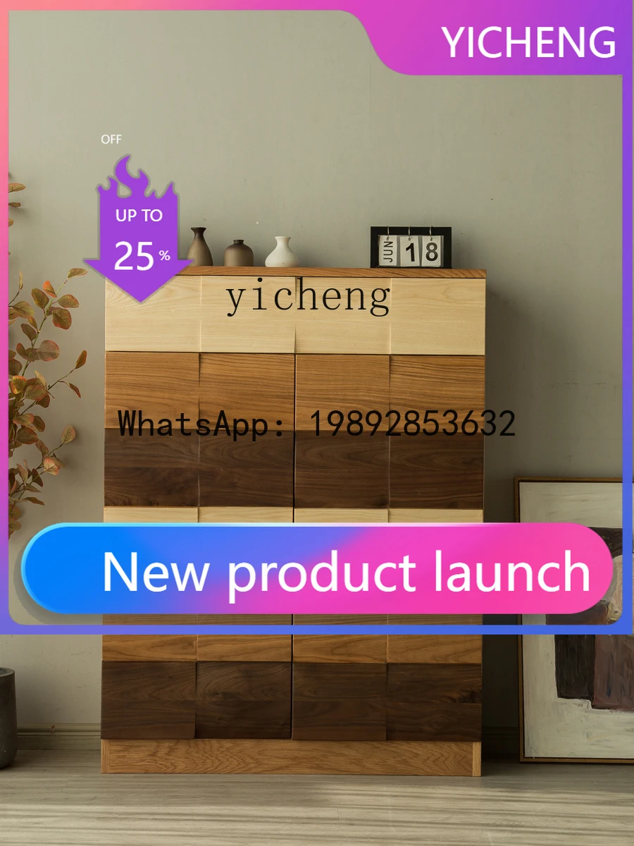 LYY Shoe Cabinet Entrance Cabinet Small Apartment Door Household Ultra-Thin Oak Black Walnut Solid Wood
LYY Shoe Cabinet Entrance Cabinet Small Apartment Door Household Ultra-Thin Oak Black Walnut Solid Wood