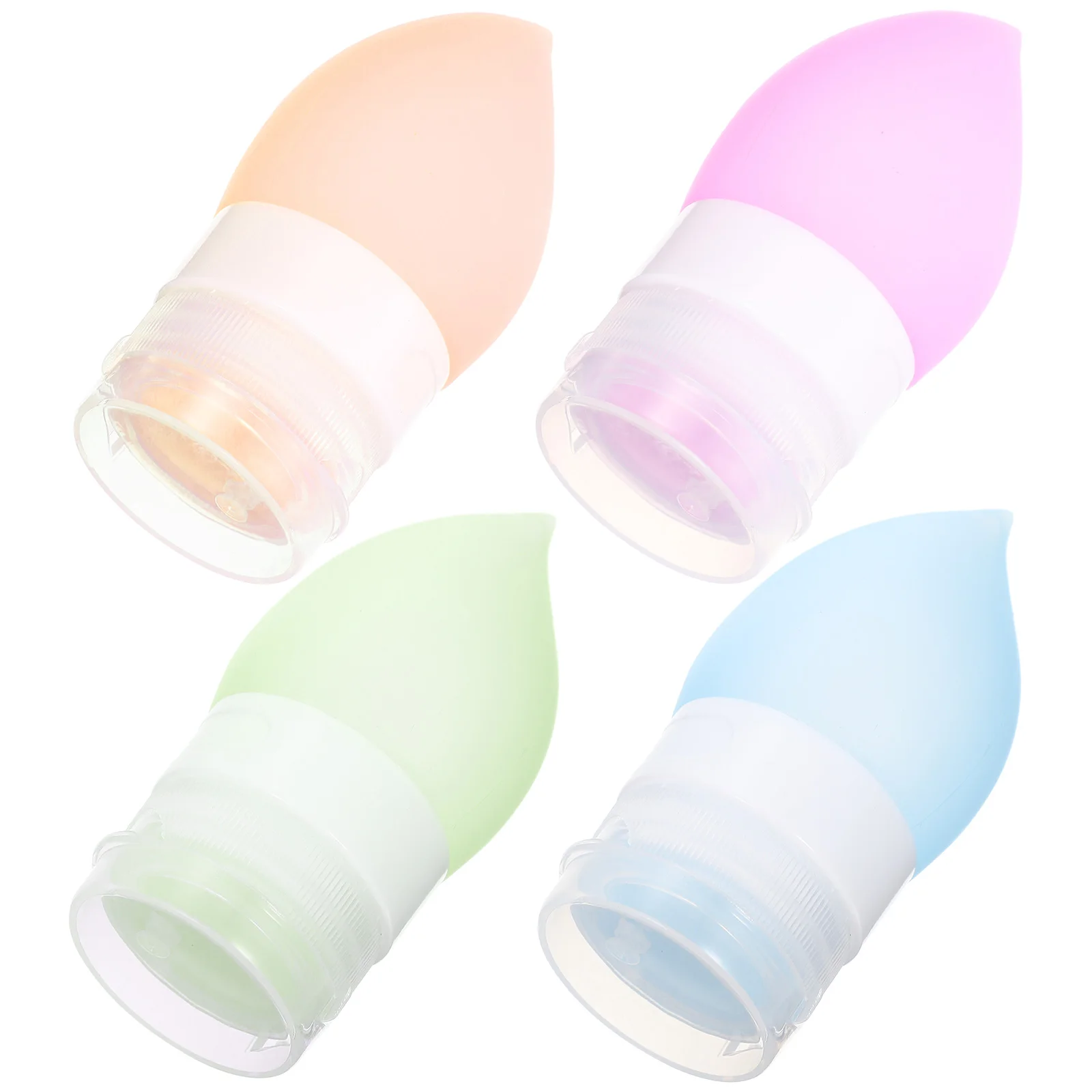 4pcs Press Silicone Bottles H Cream Shampoo Containers Travel Lotion Cosmetics Gel Dispenser Separate Bottles Safe Portable
4pcs Press Silicone Bottles H Cream Shampoo Containers Travel Lotion Cosmetics Gel Dispenser Separate Bottles Safe Portable
