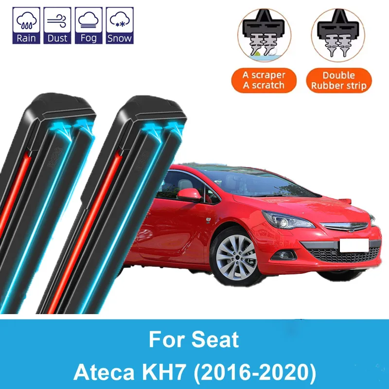 3PCS Car Wiper Blades for 2016-2020 Seat Ateca KH7 Rear Windshield Wipers Double Rubber Car Accessories 2016 2017 2018 2019 2020
3PCS Car Wiper Blades for 2016-2020 Seat Ateca KH7 Rear Windshield Wipers Double Rubber Car Accessories 2016 2017 2018 2019 2020