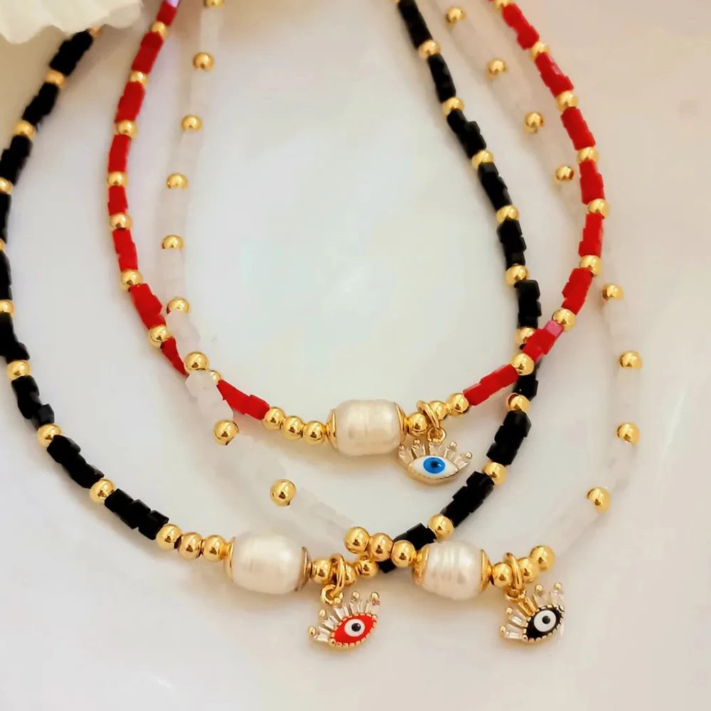 KKBEAD Evil Eye Pendant Necklaces Choker Jewelry Cube Crystal Necklace for Women Jewellery Gift Y2k Accessories
KKBEAD Evil Eye Pendant Necklaces Choker Jewelry Cube Crystal Necklace for Women Jewellery Gift Y2k Accessories