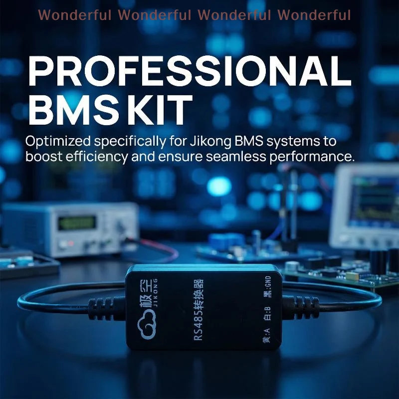 Battery Management System BMS RS485 Adapter Cable for JK Jikong Active Balancer Secure Connection for Solar Storage
Battery Management System BMS RS485 Adapter Cable for JK Jikong Active Balancer Secure Connection for Solar Storage