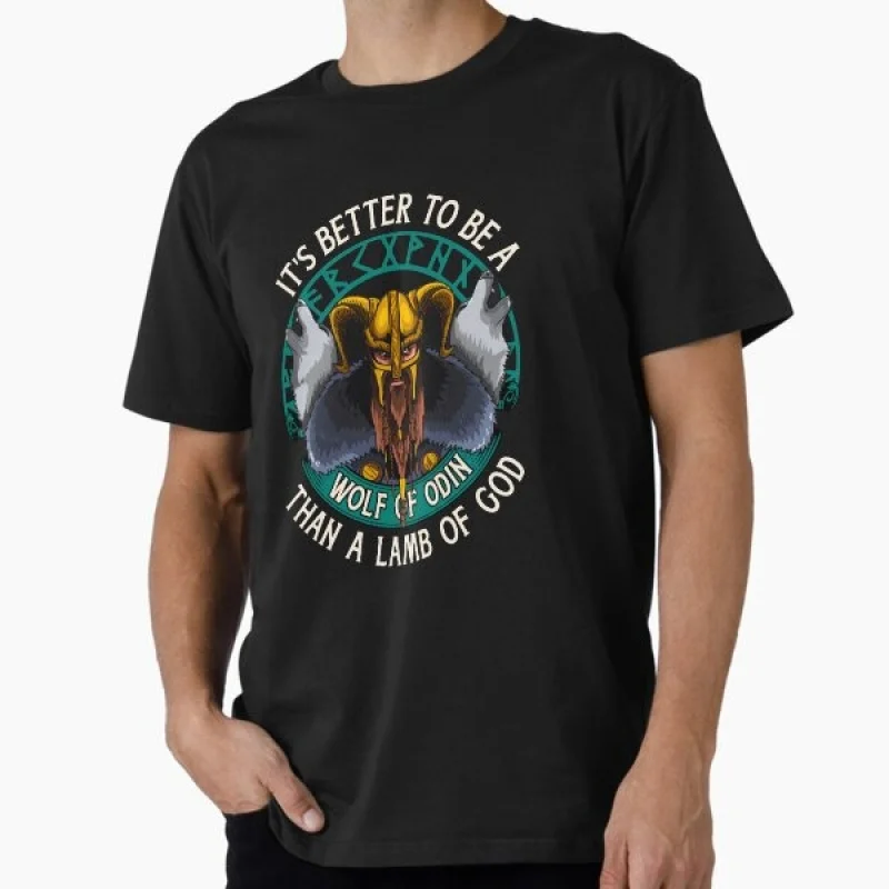 It's Better To Be A Wolf Of Odin Retro Viking Gift t shirt Norse Mythology Valhalla Graphic Clothes All size tops S-6XL
It's Better To Be A Wolf Of Odin Retro Viking Gift t shirt Norse Mythology Valhalla Graphic Clothes All size tops S-6XL