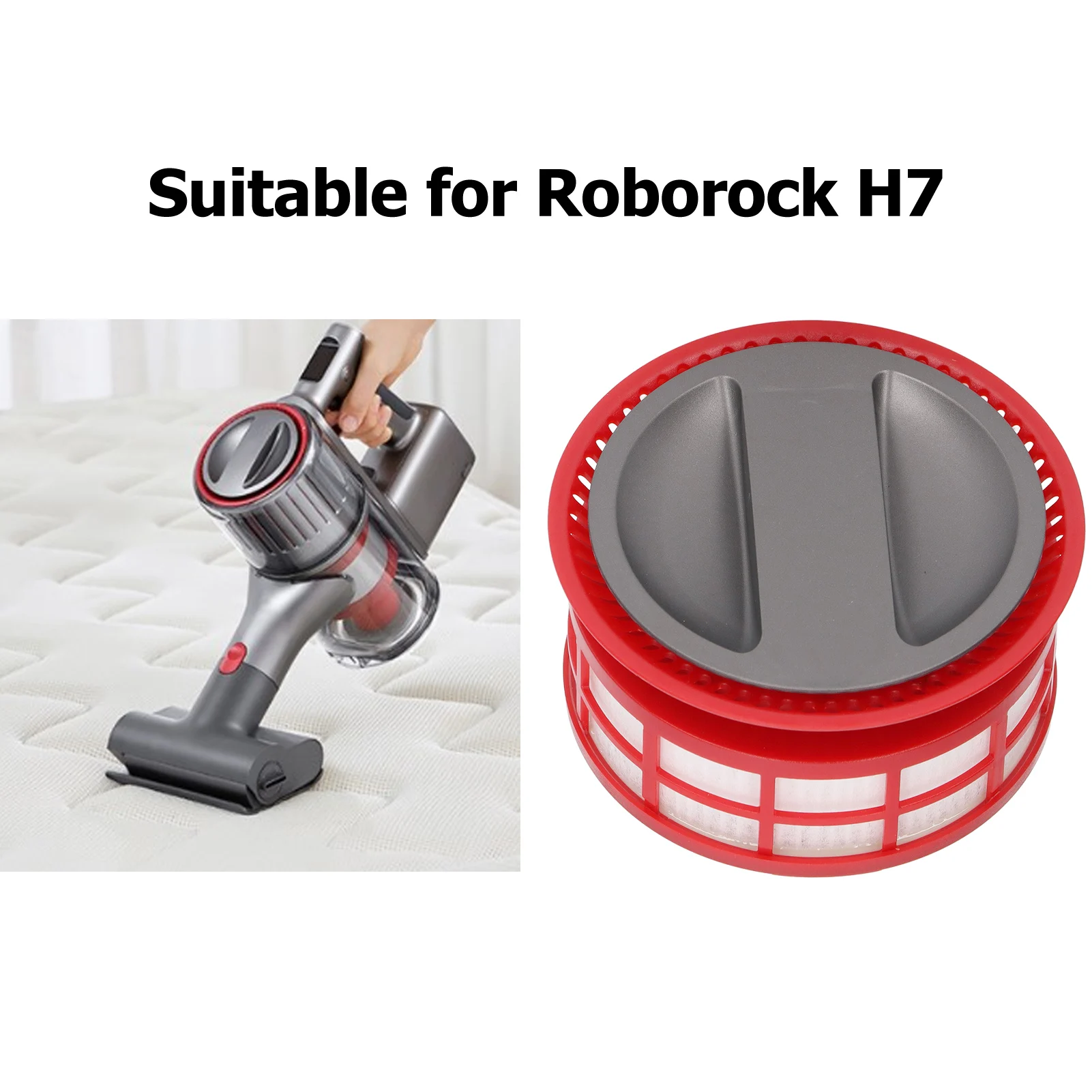 Сменный фильтр Roborock H7, пылевой фильтр HEPA и комплект аксессуаров для пылесоса H7, комплект из 3 герметичных запасных частей
Сменный фильтр Roborock H7, пылевой фильтр HEPA и комплект аксессуаров для пылесоса H7, комплект из 3 герметичных запасных частей