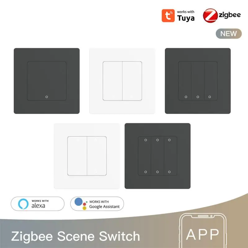 Беспроводной переключатель Tuya Smart ZigBee, многофункциональный автоматический переключатель для дома, 1/3/4 клавиш
Беспроводной переключатель Tuya Smart ZigBee, многофункциональный автоматический переключатель для дома, 1/3/4 клавиш