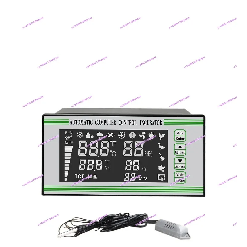 Incubator controller Automatic temperature and humidity Color screen temperature controller Multifunctional incubation control
Incubator controller Automatic temperature and humidity Color screen temperature controller Multifunctional incubation control