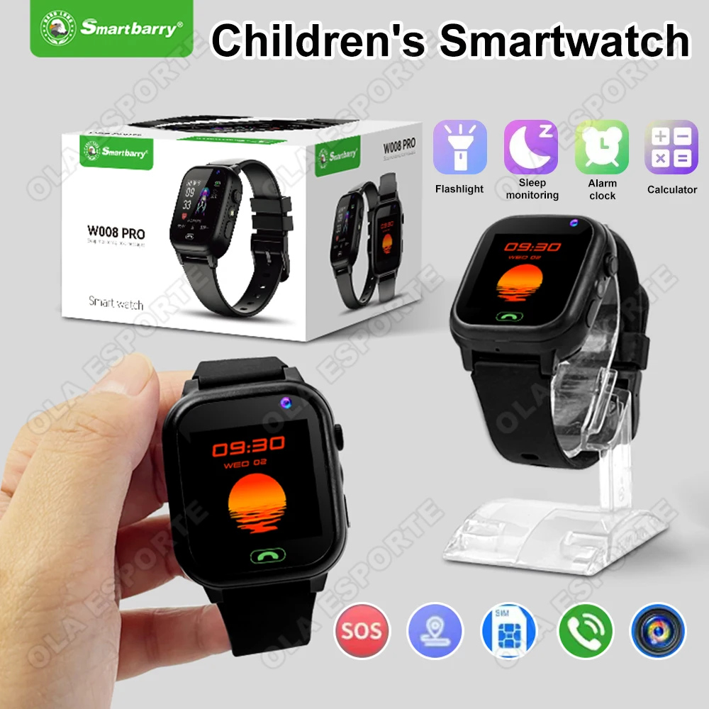 2026 New SIM Card Kids Smart Watch HD Touchscreen Camera Sleep Monitoring LED Flashlight Calculator Birthday Gift For Boys Girl
2026 New SIM Card Kids Smart Watch HD Touchscreen Camera Sleep Monitoring LED Flashlight Calculator Birthday Gift For Boys Girl