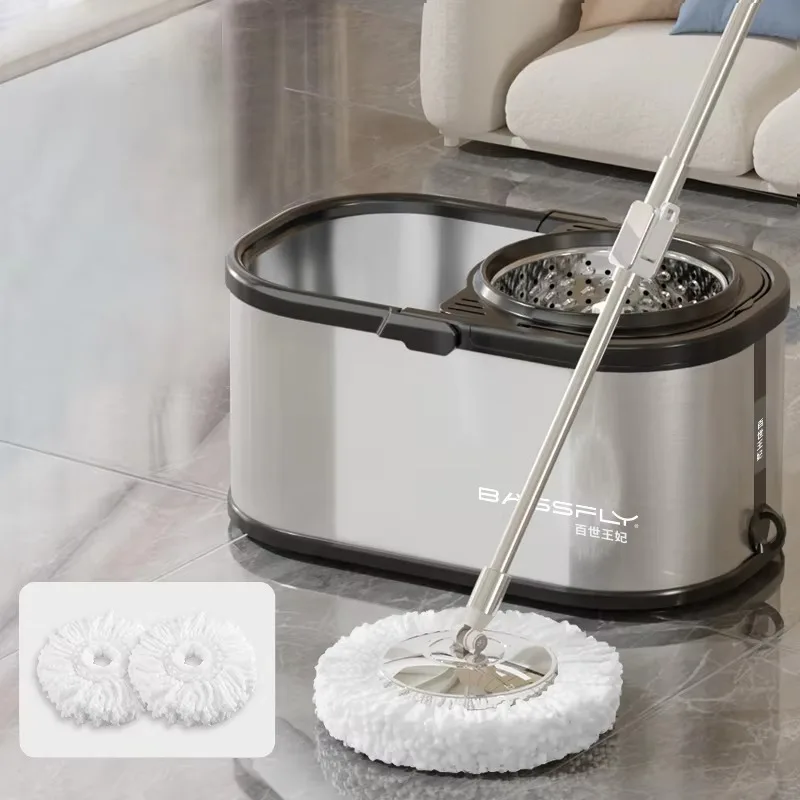 Factory price 360-degree rotating mop with bucket cleaner, easy to use
Factory price 360-degree rotating mop with bucket cleaner, easy to use