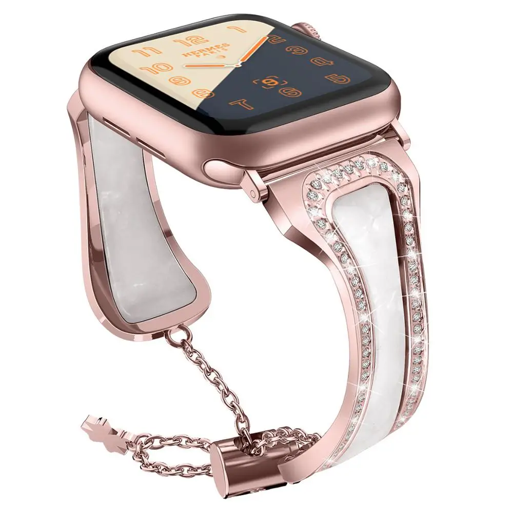Watch strap for apple watch iWatch 5 4 band 38 42 40 44 mm cinturini women Stainless Steel correa for applewatch 3 2 1 Bracelet
Watch strap for apple watch iWatch 5 4 band 38 42 40 44 mm cinturini women Stainless Steel correa for applewatch 3 2 1 Bracelet