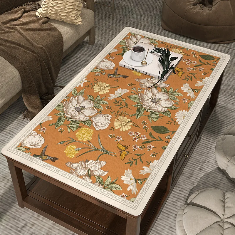 Nordic Flower Leather Tablecloth Waterproof Oil-proof Coffee Table Mat Solid Color Placemat Party Table Decor Cover Custom Made
Nordic Flower Leather Tablecloth Waterproof Oil-proof Coffee Table Mat Solid Color Placemat Party Table Decor Cover Custom Made