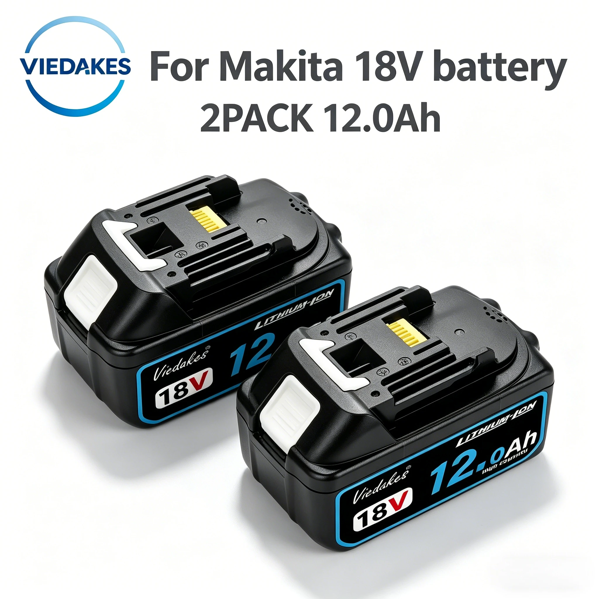 Original 18V 12.0Ah Li-ion Battery, for Makita 18v battery BL1860 BL1850 BL1840 Power Tools, Fast Charging with charger
Original 18V 12.0Ah Li-ion Battery, for Makita 18v battery BL1860 BL1850 BL1840 Power Tools, Fast Charging with charger