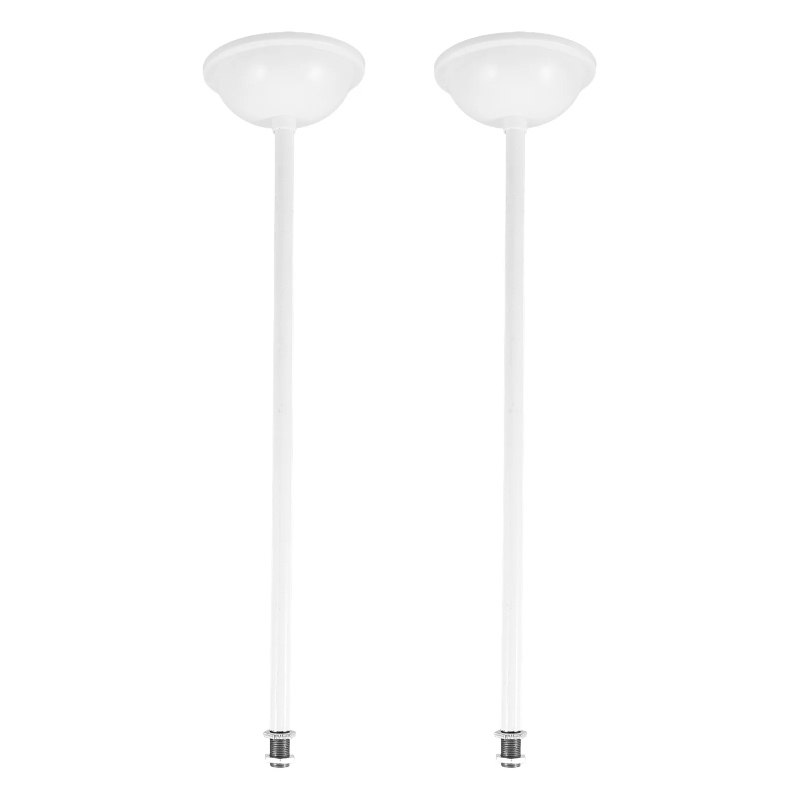 2 Sets White Iron Downrods Classroom Lamp Lamp Extension Rod Extension Fluorescent Light Stems Adjustable Parts with Bowls
2 Sets White Iron Downrods Classroom Lamp Lamp Extension Rod Extension Fluorescent Light Stems Adjustable Parts with Bowls