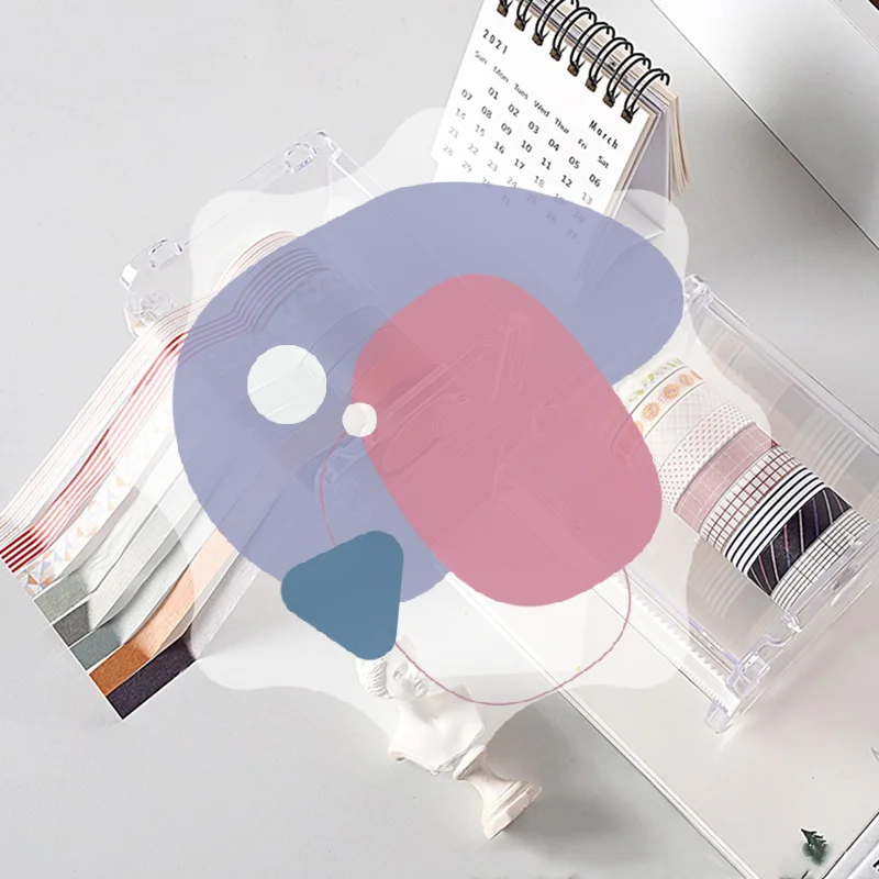 Masking Tape Cutter Washi Tape Storage Organizer Cutter Office Tape Dispenser
Masking Tape Cutter Washi Tape Storage Organizer Cutter Office Tape Dispenser