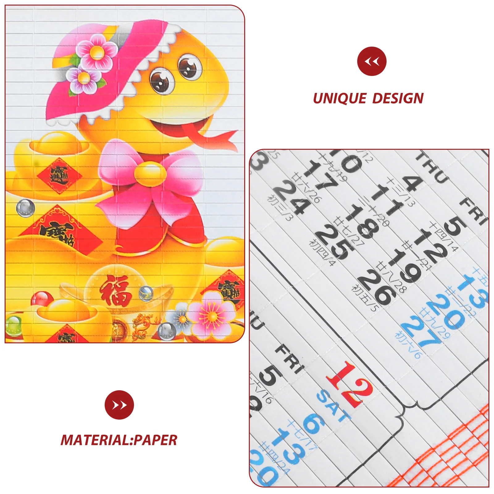 Hanging Scroll Calendar Lunar Year Hangable Monthly Wall Number Home Office Appointment Paper Travel
Hanging Scroll Calendar Lunar Year Hangable Monthly Wall Number Home Office Appointment Paper Travel