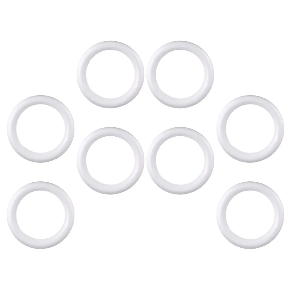 8Pcs Foam Wreath Rings White Lightweight DIY Round Foam Ring for Wedding Party Decoration Handmade Craft Circular Ring Ornament
8Pcs Foam Wreath Rings White Lightweight DIY Round Foam Ring for Wedding Party Decoration Handmade Craft Circular Ring Ornament