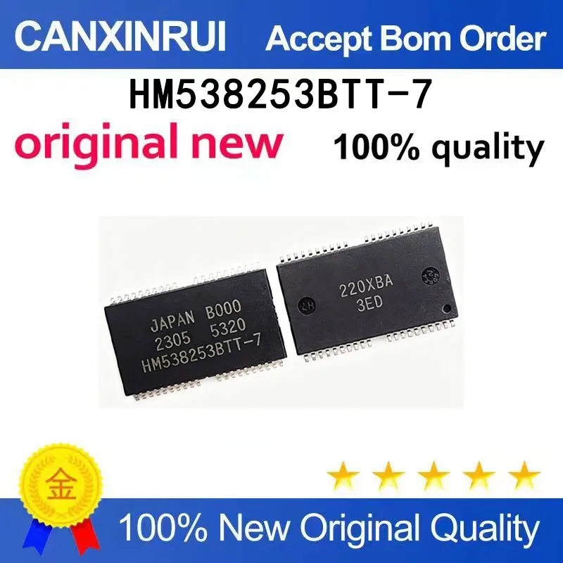 (5-100 pieces)Brand new original HM538253BTT-7 TSOP40 spot chip IC
(5-100 pieces)Brand new original HM538253BTT-7 TSOP40 spot chip IC