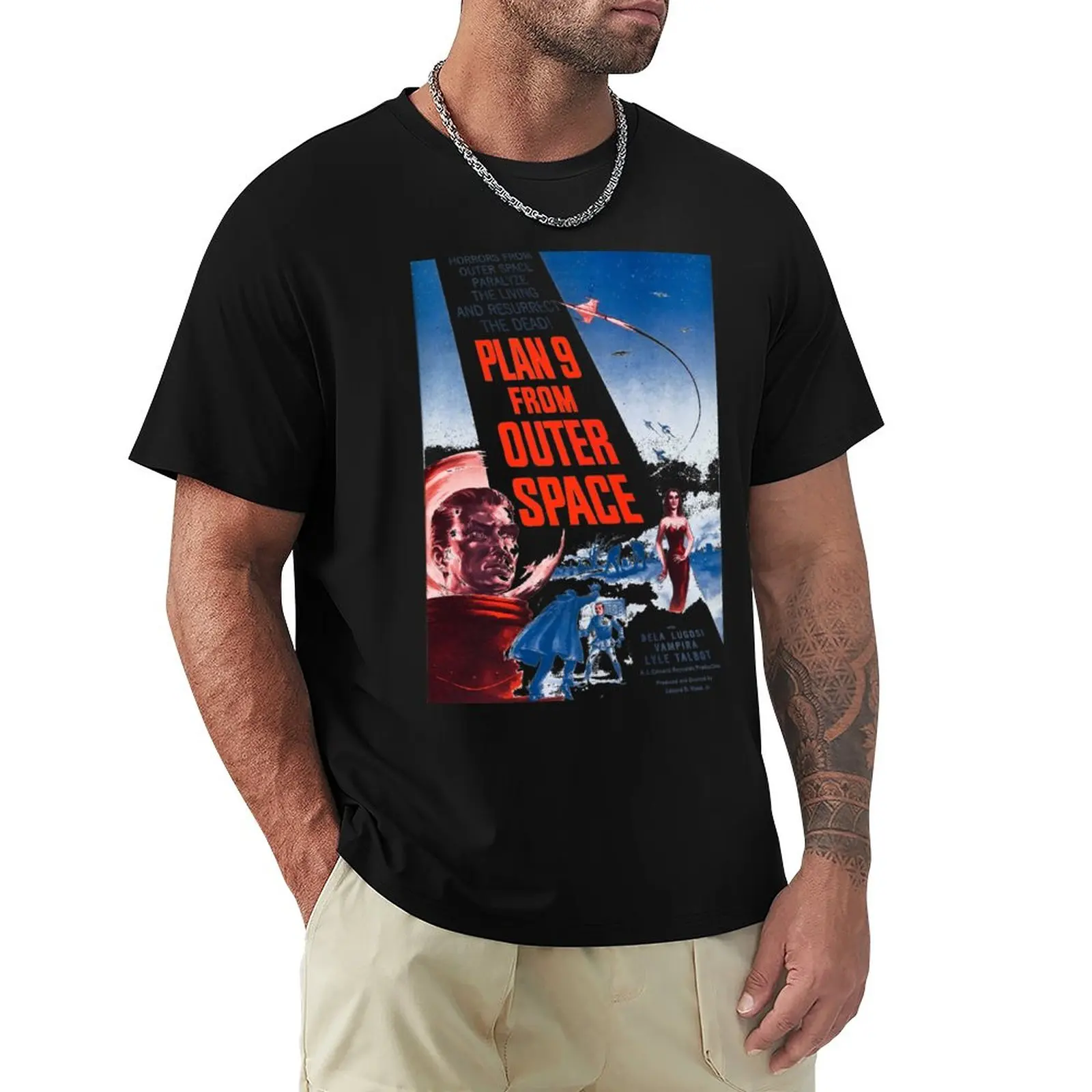 PLAN 9 from Outer Space T-Shirt vintage clothes boys animal print shirts graphic tees funny t shirts for men
PLAN 9 from Outer Space T-Shirt vintage clothes boys animal print shirts graphic tees funny t shirts for men